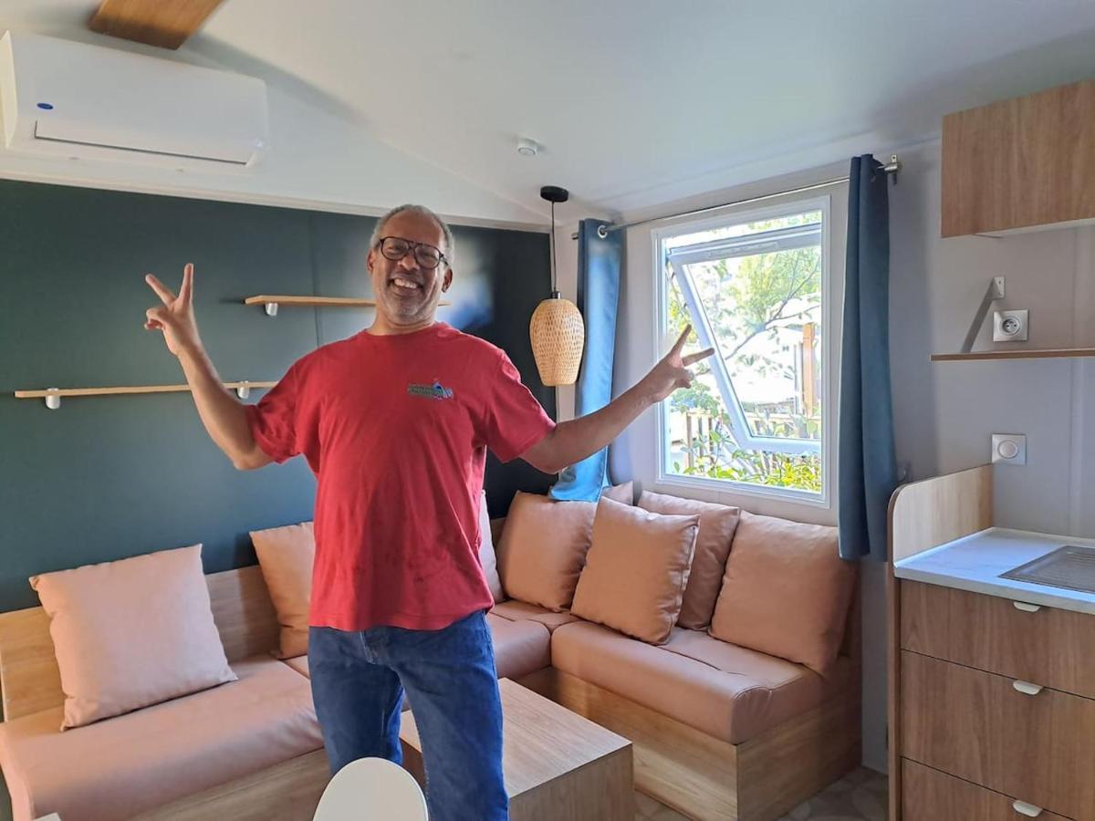 Mobile-Home Dans Camping 4 Etoiles Condrieu Extérieur photo
